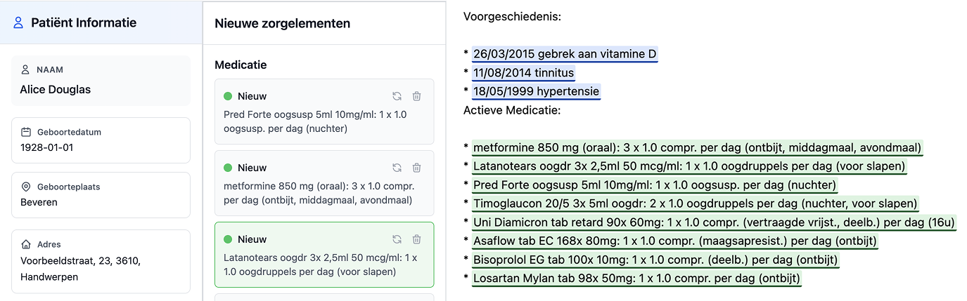 BRIEFverwerker screenshot